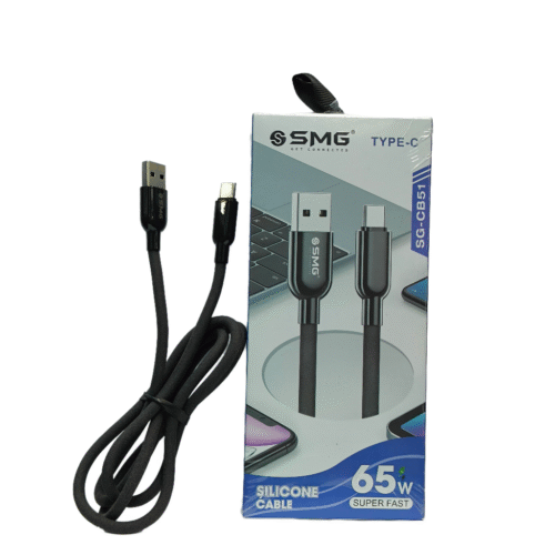 SMG CB51 (65W) TYPE C SILICON DATA CABLE