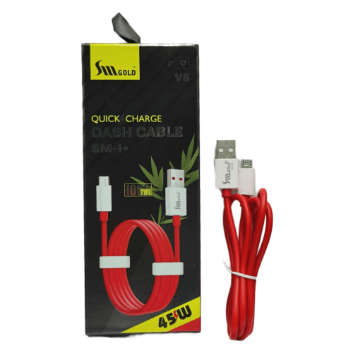SM GOLD ONE PLUS 45W DASH V8 CABLE