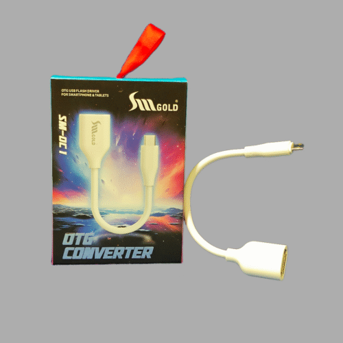 SM GOLD OC1 MICRO V8 WIRE OTG CABLE