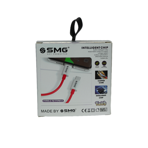 SMG CB56 120W TYPE C TO TYPE C SUPER VOOC CABLE - Image 2