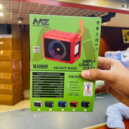 MZ M408 WIRLESS BLUETOOTH SPEAKER