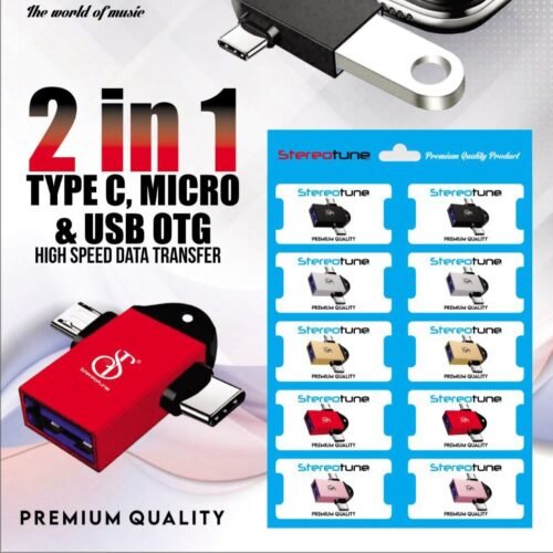 STEREO TUNE 2IN1 OTG TUKDI