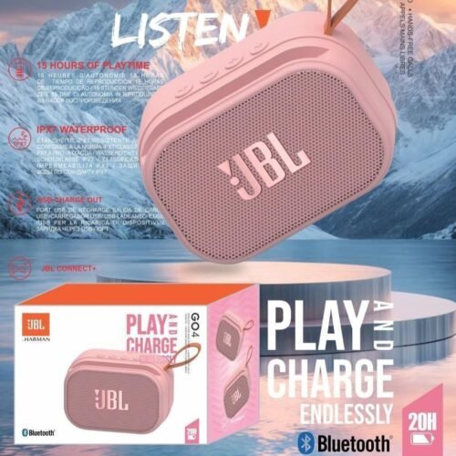 JBL GO4 WIRELESS BLUETOOTH SPEAKER
