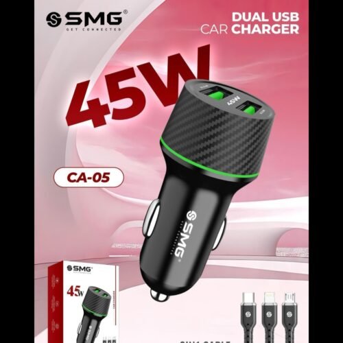 SMG CA05 3IN1 45W CAR CHARGER