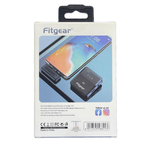FITGEAR SINGAL TYPE C CALLER MIC - Image 2