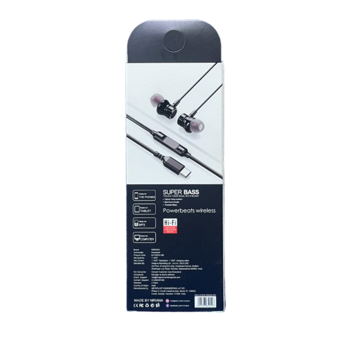 BOAT 150 ANC TYPE C PURE BASS EARPHONE - Image 2