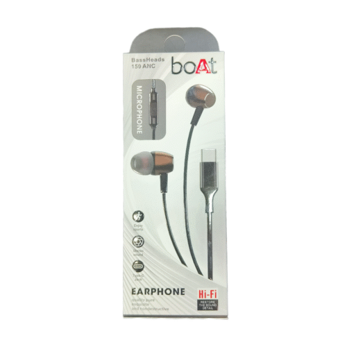 BOAT 150 ANC TYPE C PURE BASS EARPHONE