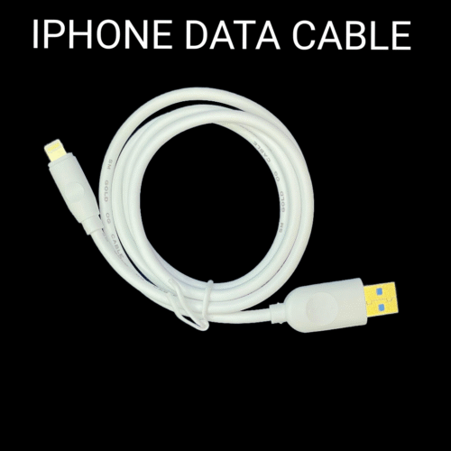 SM GOLD IPHONE 2.4A POLY DATA CABLE - Image 2
