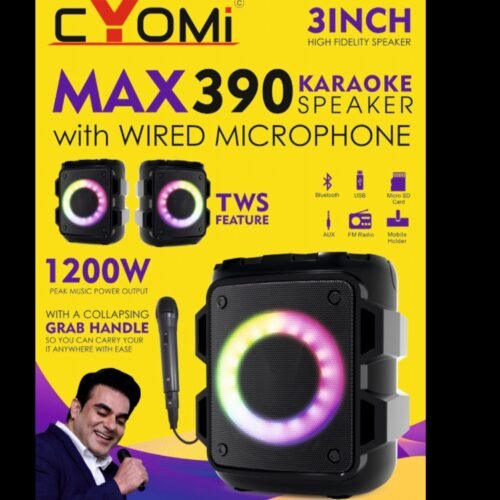 CYOMi MAX 390 Karaoke Speaker