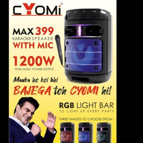 CYOMi MAX 399 Karaoke Speaker