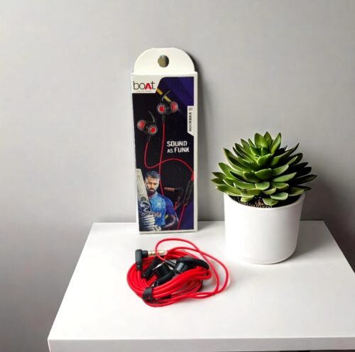 BOAT 002 WIRED VOLUME CANTROL CHAMP EARPHONE