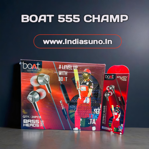 BOAT 555 CHAMP BOX PACKING EARPHONE