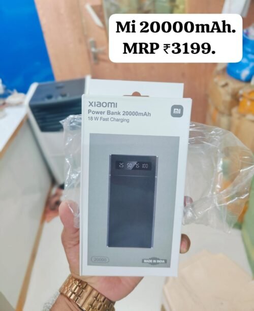 Xiaomi Mi Power Bank 3i 20000mAh – 18W Fast Charging