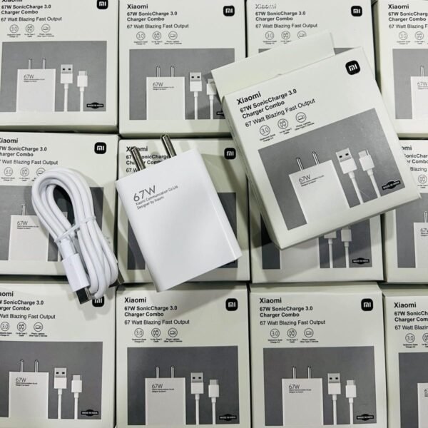Mi Xiaomi 67W SonicCharge 3.0 Charger (1 Year Warranty)