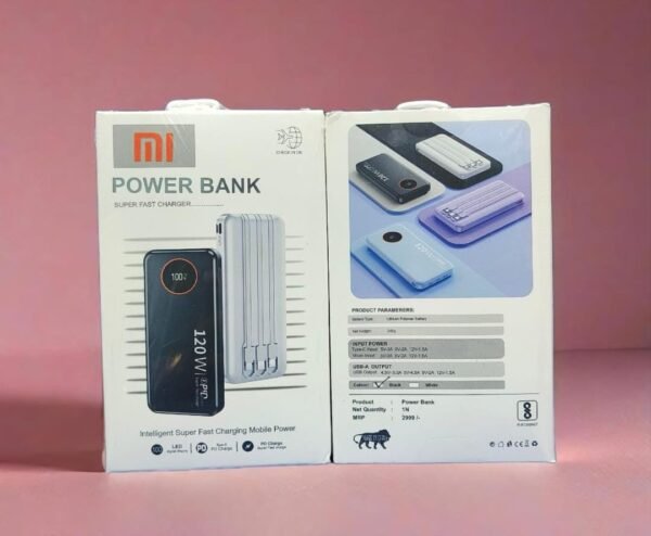 MI Power Bank 10000 Mah – 120W Super Fast Charger Care Quality