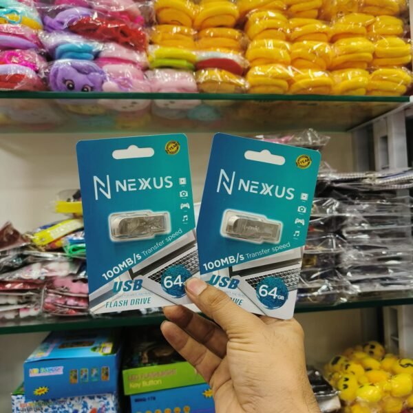 Nexus 64Gb Metal Pendrive 1 Year Warranty