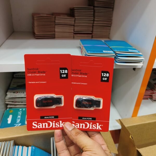 SanDisk 128Gb Pendrive 1 Year Warranty