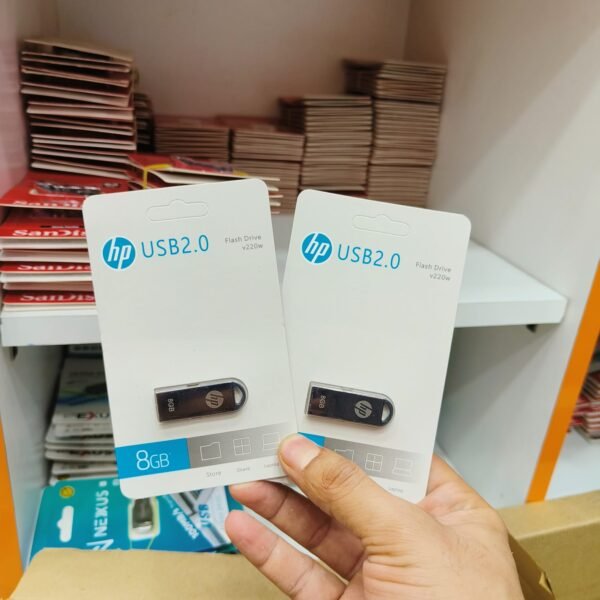 Hp 8Gb Metal Pendrive 1 Y Warranty