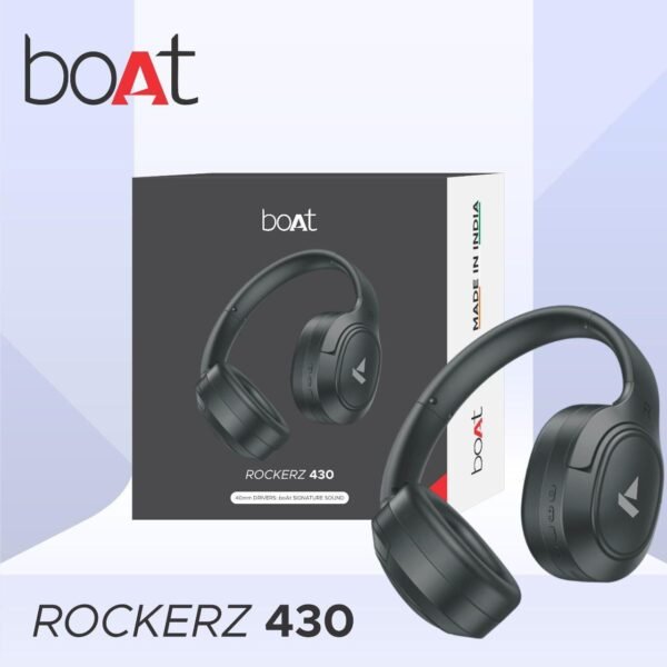 Boat Rockerz 430 Wireless Bluetooth Headphone