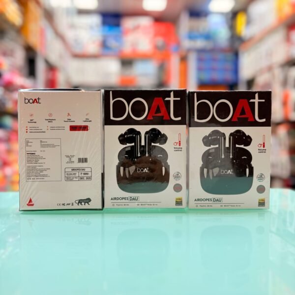 Boat AirPods Dau Wireless Bluetooth Ear Buds 6 Manth Warrnaty