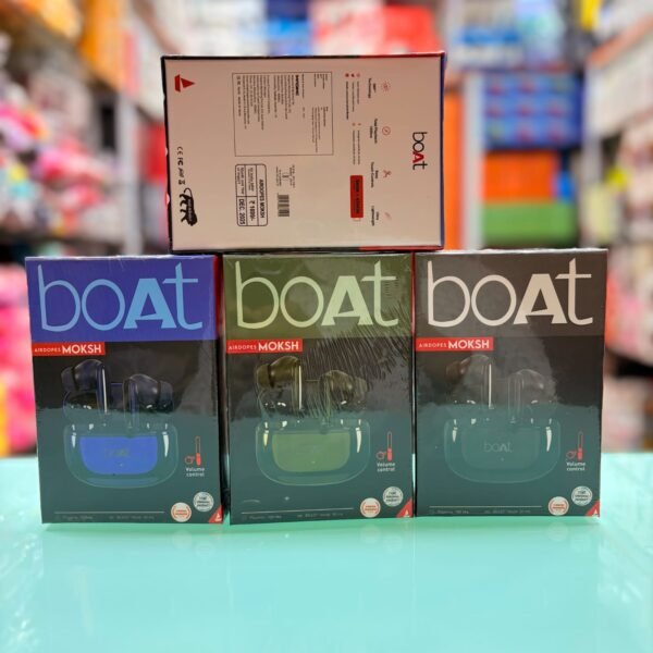 Boat Moksh Wireless Bluetooth Earbuds 6 Manth Warranty