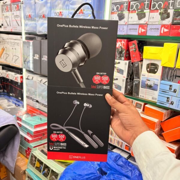 One Plus Max Powar 500+500H Neckband Dual Battery